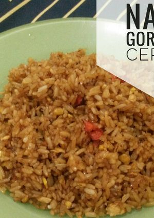 Foto resep Nasi goreng cepat instan simple