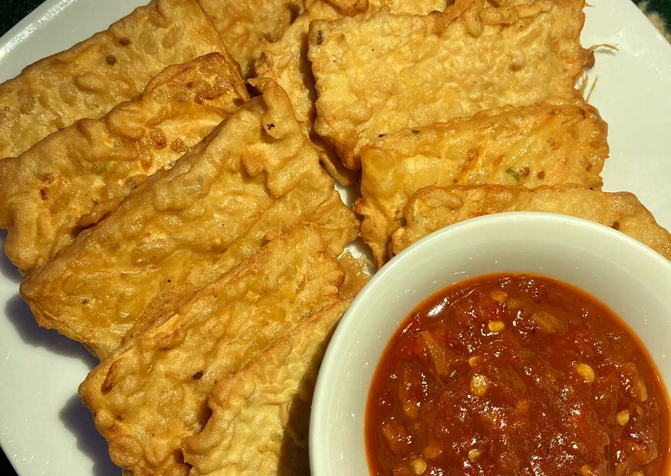 Tempe Goreng Tepung Crispy