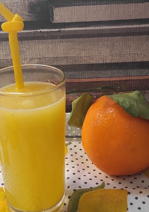 صورة لوصفة عصير الحمضيات 🍹 (البرتقال 🍊 والليمون🍋)كلو انتعاش