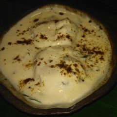 Dahi ka vada A picture of Dahi ka vada.