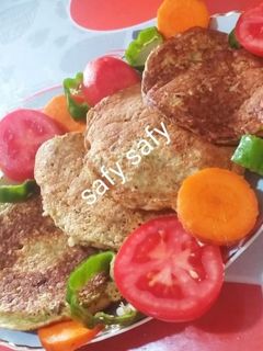 صورة لوصفة بان كيك الفلافل