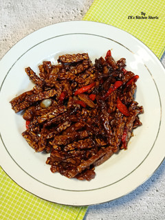 Foto resep Orek Tempe Daun Jeruk 😋