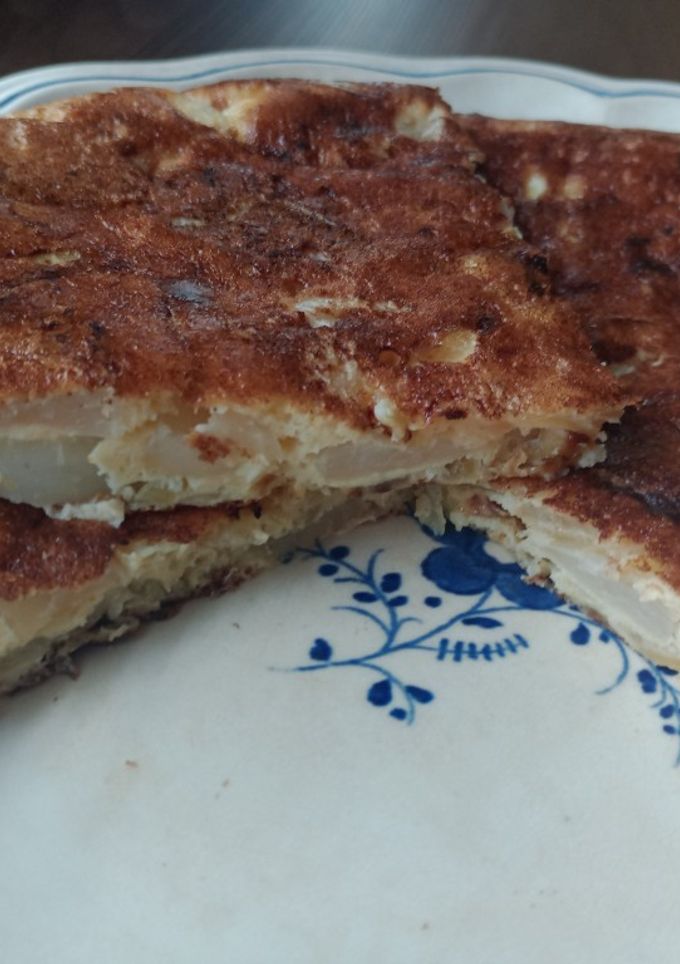 Una foto de Tortilla de nabo