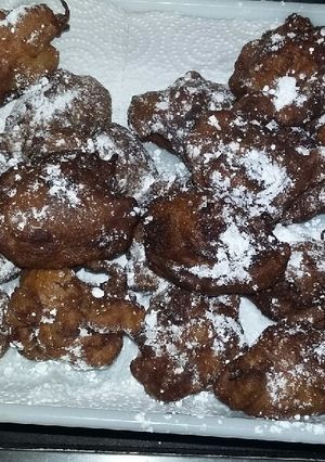Una foto de Buñuelos de manzana