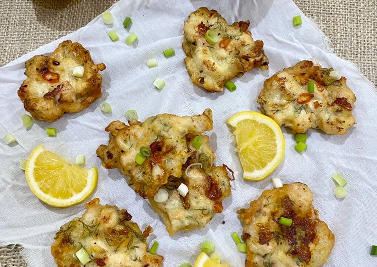 Resep Cheesy Chicken Fritters yang Enak