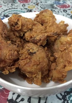 Foto resep Crispy Fried Chicken ala warga Terogong menjadi TFC (Terogong Fried Chicken) 😂