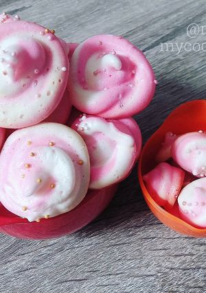 Foto resep Meringue / Permen Kembang Gula