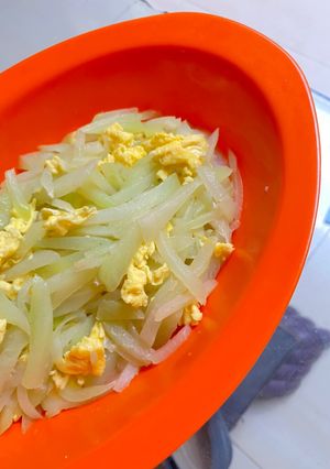 Foto resep 530. Tumis Labu Siam Telur