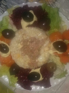صورة لوصفة سلطة بالتونة