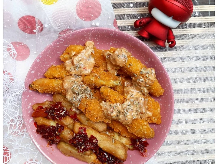 Langkah Mudah untuk Membikin Resep Bunga Tebu Goreng Vegan yang  Bikin Ketagihan Anti Ribet, Lezat