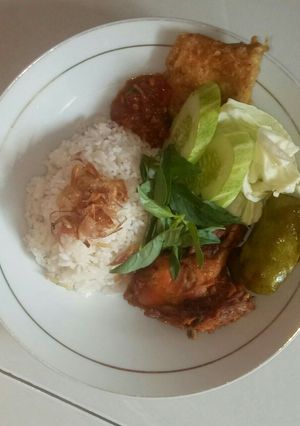 Foto resep Nasi uduk kebon kacang tanpa ribet