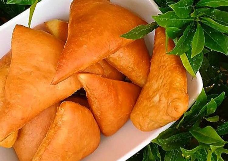 Steps to Prepare Appetizing Triangle shaped stuffed bread | The Best Food|Simple Recipes for Busy Familie