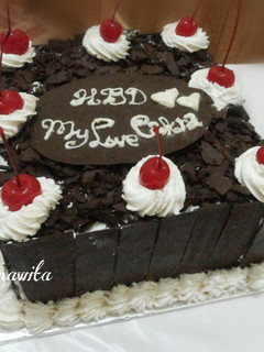 Foto resep Black Forest Cake (Cake ultah pesanan temen)