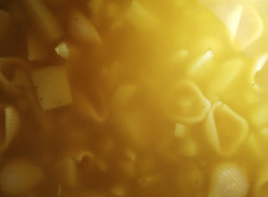 Una foto de Sopa de pastas