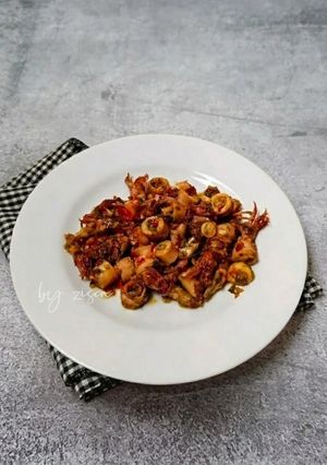 Foto resep Cumi Asin Chili Padi