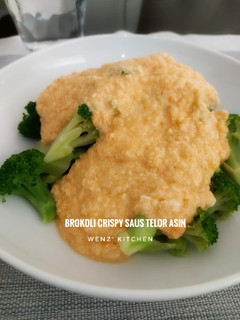 Foto resep Brokoli Crispy Saus Telor Asin