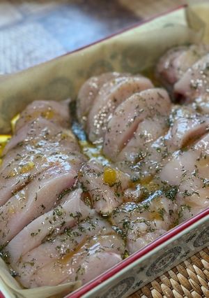Citromos - narancsos kakukkfűves csirkemell 🫠🍗 recept fotója