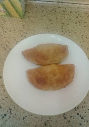 A picture of Meat pie #Healthbaking#.
