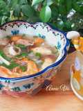 Seafood and Mushroom Banh Canh