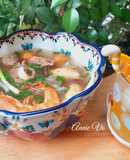 Bánh canh nấm hải sản