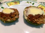 Una foto de parrilla vegetariana