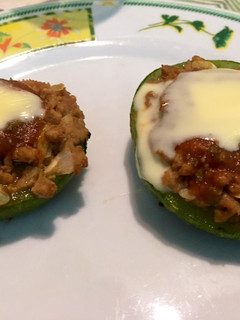 Una foto de Zapallitos rellenos vegetarianos