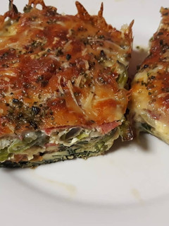 Una foto de Pastel de espinacas y huevo