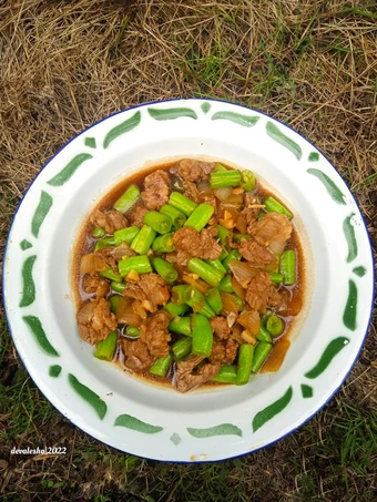 Langkah Mudah untuk Membikin Resep Tumis Buncis Daging Sapi yang  Bikin Ketagihan Anti Ribet, Uenak Banget