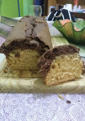 Una foto de Budín marmolado (opcional)