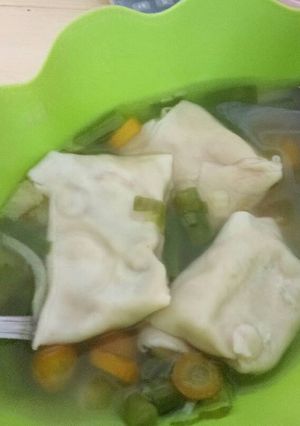 Foto resep Pangsit Kuah Ikan
