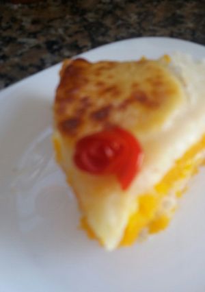 Una foto de Pastel bicolor!