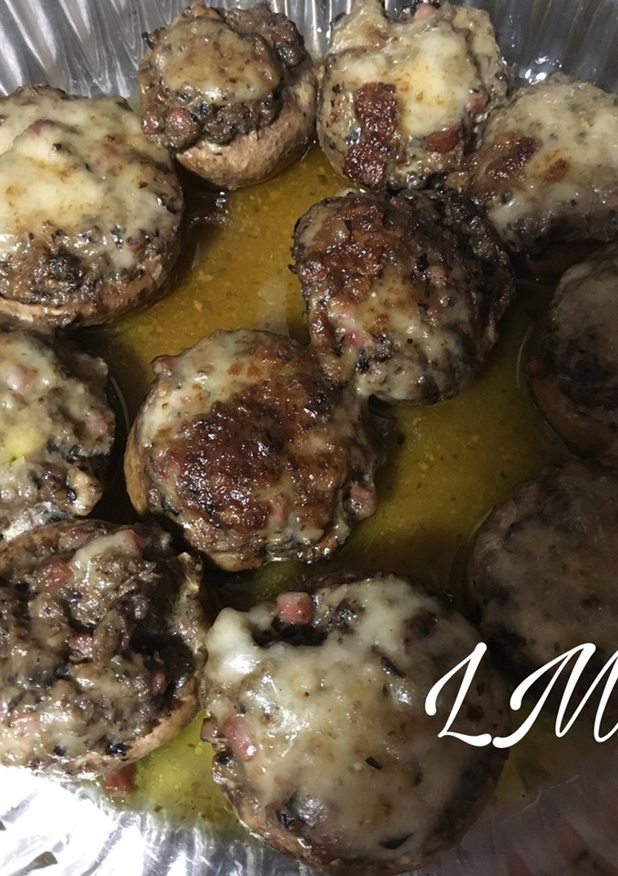Una foto de Champiñones rellenos en olla GM