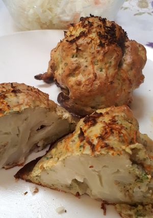 Una foto de Coliflor al horno