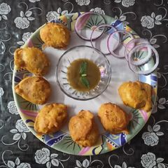 A picture of Egg fritters.