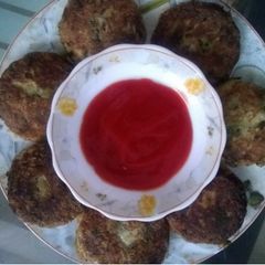 A picture of Shami Kabab.