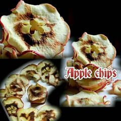 Apple chips A picture of Apple chips.