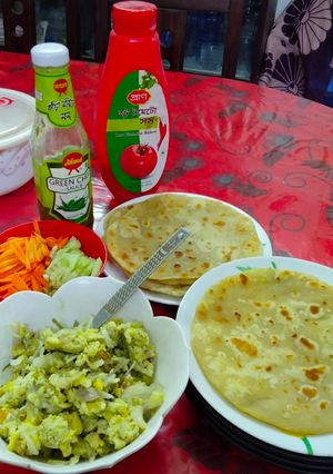 ডিম এর রোল রেসিপির প্রধান ছবি
