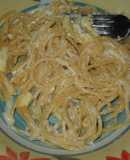 Fideos flash a los 3 quesos