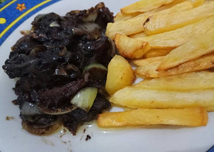 Resep Meat black paper (daging sapi lada hitam) yang Sempurna