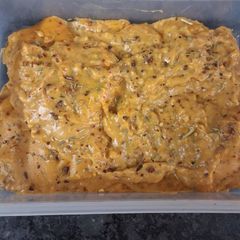 Spicy cheesy chicken A picture of Spicy cheesy chicken.