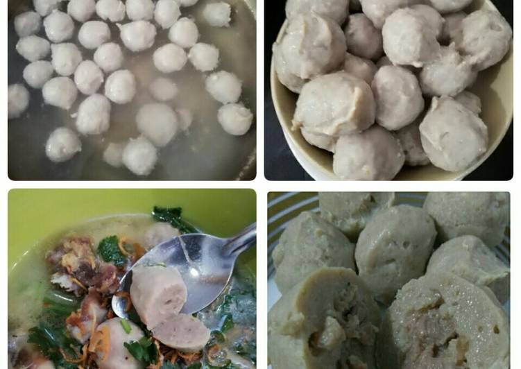 Cara Gampang Menyiapkan Bakso Sapi (pakai blender) Anti Gagal