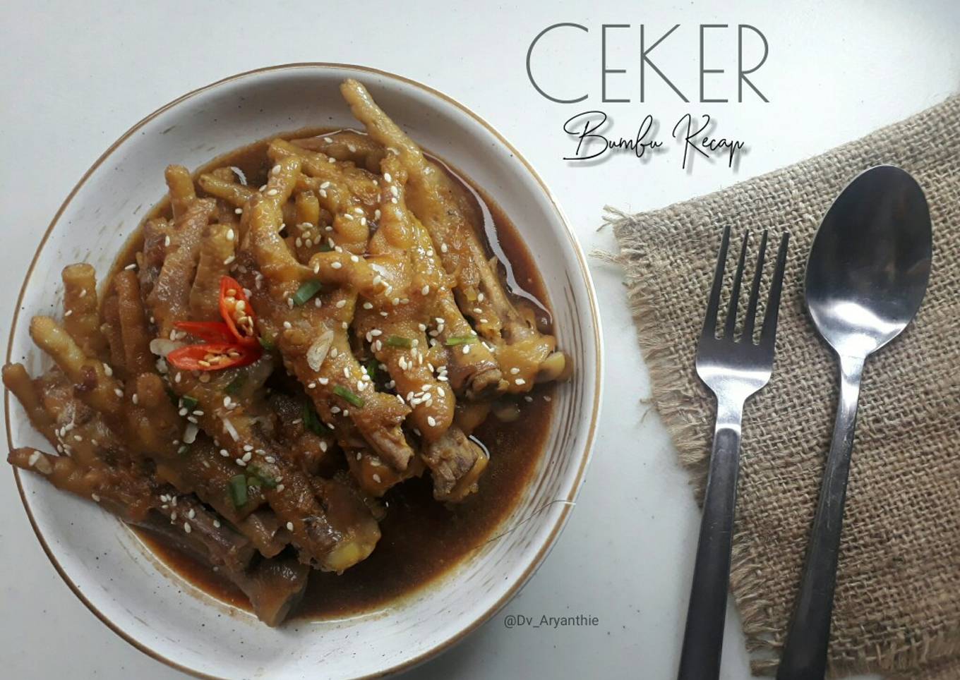 Ceker bumbu kecap
