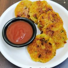 Rice cutlet A picture of Rice cutlet.