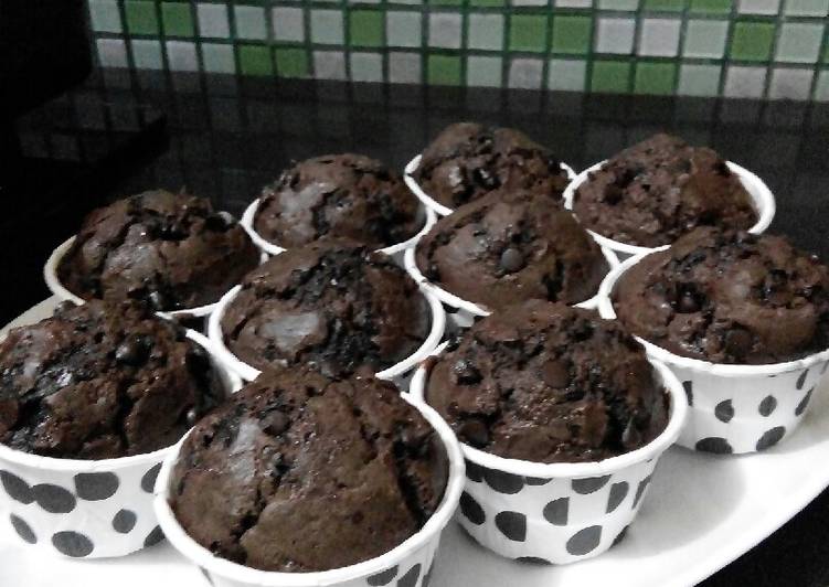 Muffin Cokelat Simpel