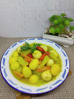 Foto resep Acar Kuning Telur Puyuh