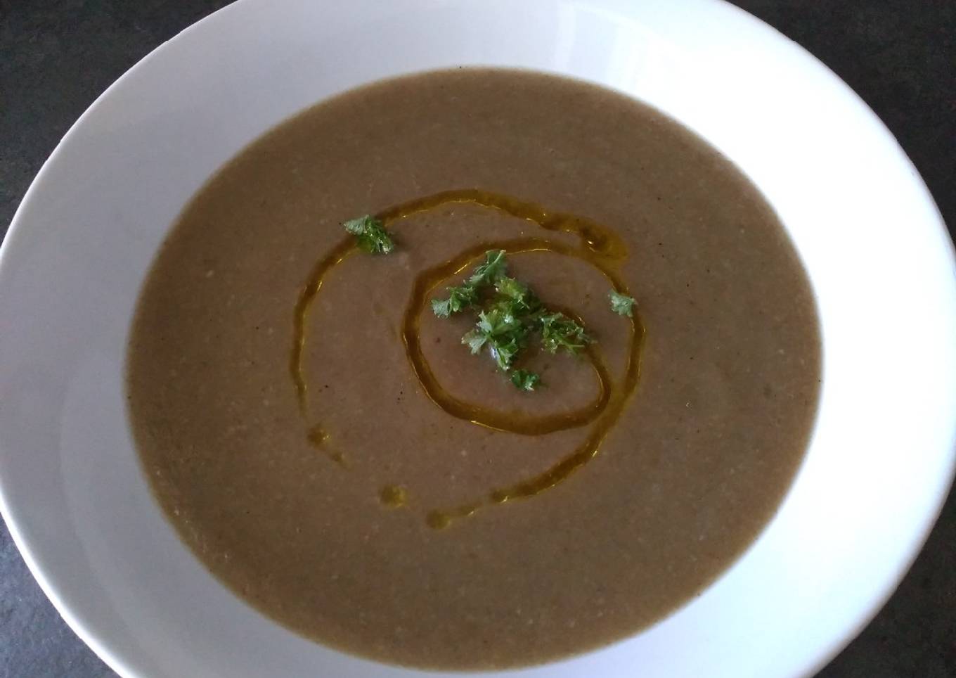 Dried Mushroom Soup