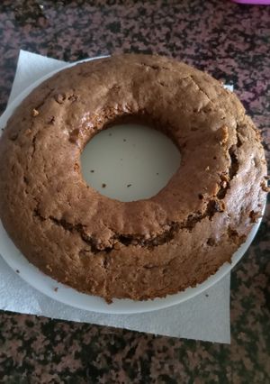 Una foto de Bizcocho de galletas y chocolate