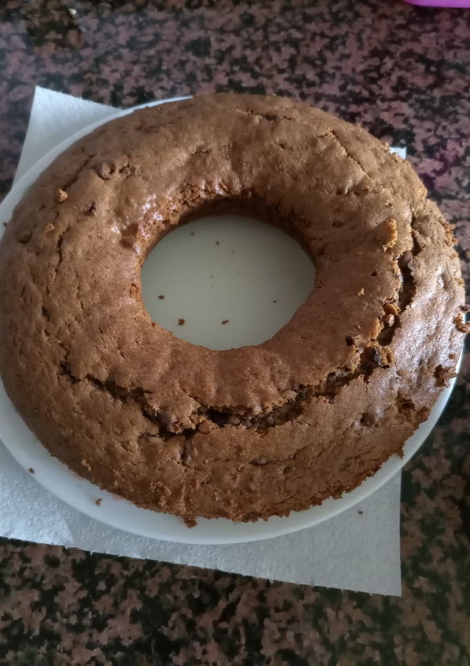 Una foto de Bizcocho de galletas y chocolate