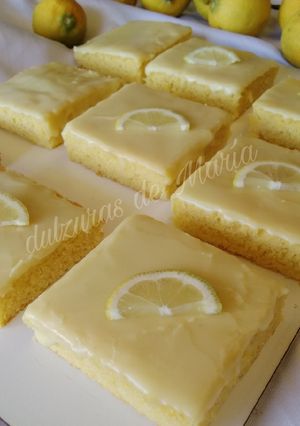 Una foto de Brownie de limón 🍋