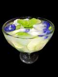 Tropical Blue Infusion (Infused Water Dari Air Kelapa, Mint, Bunga Telang, Jahe Merah & Jeruk Nipis )